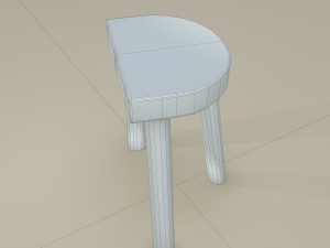 3 legged stool 3Dモデル