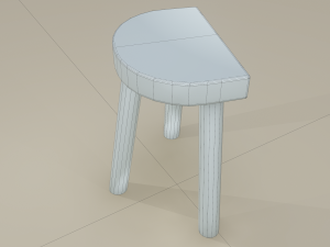 3 legged stool 3Dモデル