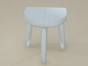 3 legged stool 3Dモデル