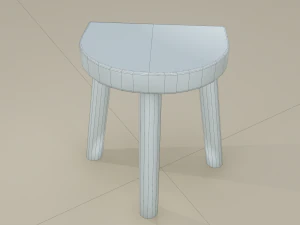 3 legged stool 3D Model