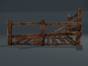 Wood arrangement 3D Model