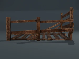 Wood arrangement 3D Model