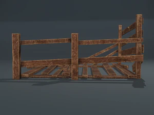 Wood arrangement 3D Model
