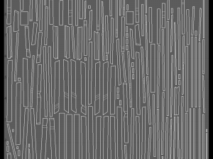 Wood arrangement 3D Model