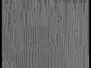 Wood arrangement 3D Model