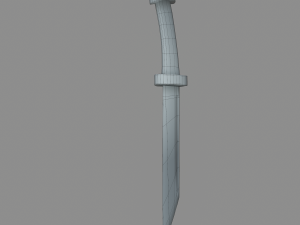 Bone knife Modello 3D