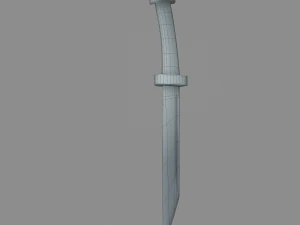 Bone knife 3D Model