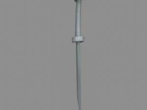 Bone knife Modello 3D