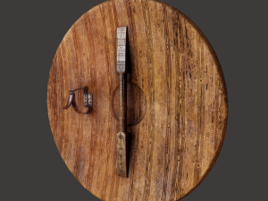 Viking serpent shield 3D Model