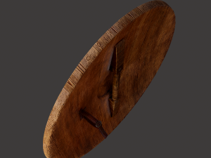 Viking serpent shield 3D Model