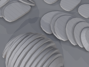 Medieval rye bread Modelo 3D