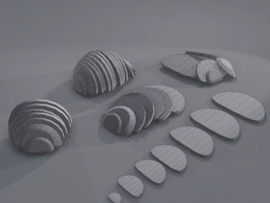 P&atilde;o de centeio medieval Modelo 3D