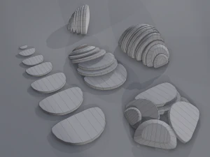 P&atilde;o de centeio medieval Modelo 3D