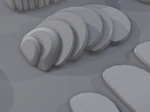 P&atilde;o de centeio medieval Modelo 3D