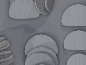 P&atilde;o de centeio medieval Modelo 3D