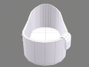 Medieval washtub 3D Модель