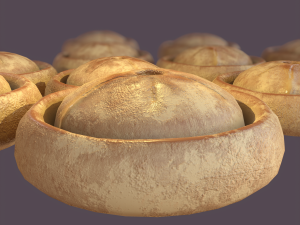 Medieval meat pie Model 3D