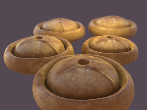 Medieval meat pie Model 3D