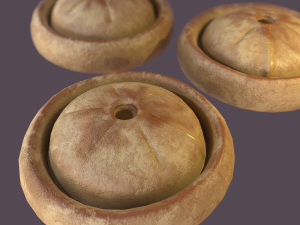 Medieval meat pie Model 3D