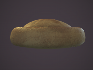 Medieval meat pie Model 3D