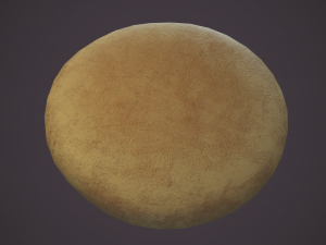 Medieval meat pie Model 3D