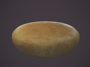 Medieval meat pie Model 3D
