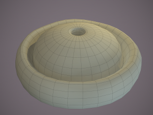 Medieval meat pie Model 3D