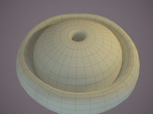 Medieval meat pie Model 3D