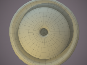 Medieval meat pie Model 3D