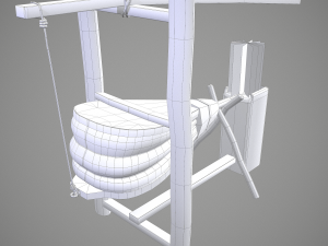 medieval bellows 3D 模型