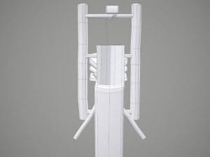 medieval bellows 3D 模型