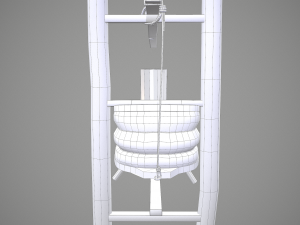 medieval bellows 3D 模型