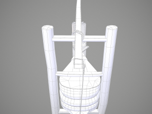 medieval bellows 3D 模型