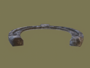 dirty horseshoe 3D मॉडल