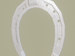 dirty horseshoe 3D मॉडल