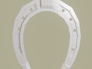 dirty horseshoe 3D मॉडल