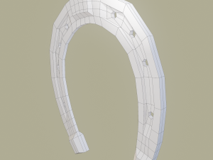 dirty horseshoe 3D मॉडल