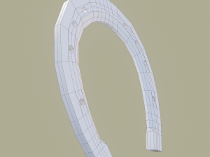 dirty horseshoe 3D मॉडल