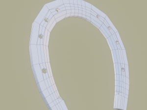 dirty horseshoe 3D मॉडल