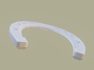 dirty horseshoe 3D मॉडल
