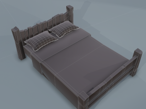 medieval beds 3Dモデル