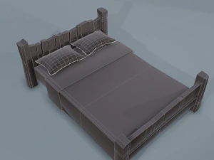medieval beds 3D Model