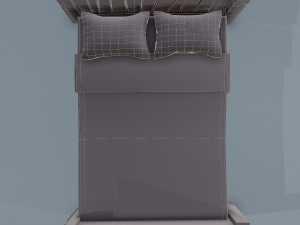 medieval beds 3Dモデル