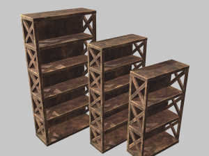 pantry shelves 3D Model