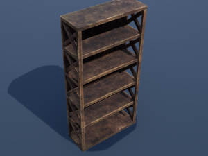 pantry shelves 3D Model