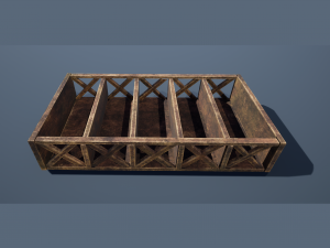 pantry shelves 3D Model