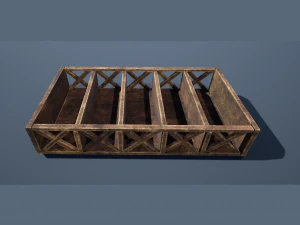 pantry shelves 3D Model