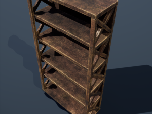 pantry shelves 3D Model