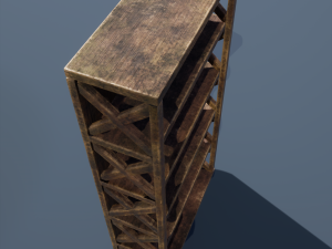 pantry shelves 3D Model