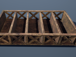 pantry shelves 3D Model